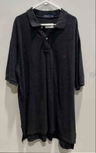 Load image into Gallery viewer, Polo Ralph Lauren Mens Gray Heather Collared Short Sleeve Polo Shirt Size 2XLT
