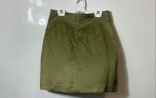 Load image into Gallery viewer, Sandro Paris Womens Green Back Zip Short-Length Mini Skirt Size 1

