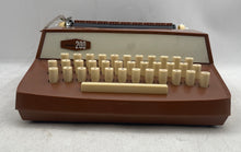 Load image into Gallery viewer, Marx 200 Brown Educational Toy Portable Manual Typewriter Not Tested
