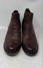 Load image into Gallery viewer, Born Mens Brown Leather Round Toe Block Chelsea Boots Size 9.5M
