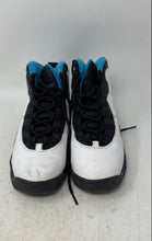Load image into Gallery viewer, Nike Kids Jordan 10 Retro 310806-106 White &amp; Blue Sneaker Shoes Size 6.5
