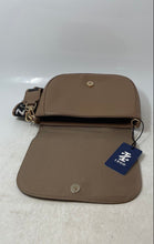 Load image into Gallery viewer, Izod Womens Brown Detachable Strap Shoulder Crossbody Handbag With Tag
