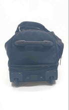 Load image into Gallery viewer, Lucky Brand Unisex Black Wheeled Multi-Compartments Carry-On Rolling Duffel Bag

