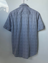 Load image into Gallery viewer, Robert Graham Mens Blue Printed Modern Americana Button-Up Shirt Size Large
