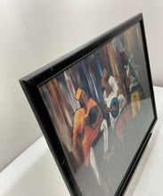 Load image into Gallery viewer, African American Band Playing Music Drums Guitar Framed Wall Decor Art Print
