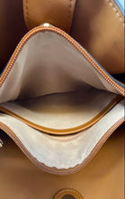 Load image into Gallery viewer, Aldo Womens Nalayna Brown Leather Detachable Crossbody Strap Bucket Handbag
