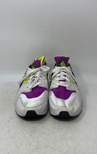 Load image into Gallery viewer, Nike Mens Air Huarache Run AH8049-101 White Green Purple Sneaker Shoes Size 10.5
