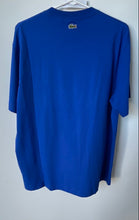 Load image into Gallery viewer, Lacoste Mens Blue Cotton Short Sleeve Crew Neck Classic Fit Pullover T-Shirt L
