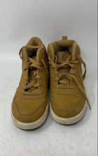 Load image into Gallery viewer, Nike Kids Court Borough Mid 839977-701 Mustard Lace-Up Sneaker Shoes Size 5Y
