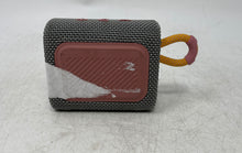 Load image into Gallery viewer, JBL Go 3 Gray Ultra-Portable Portable Bluetooth Mini Speaker Not Tested
