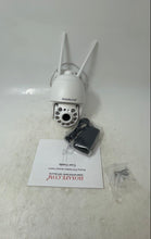 Load image into Gallery viewer, Hosafe Wireless PTZ HX-2PT1 1080p Outdoor Security Camera In Box Not Tested

