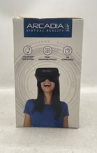 Load image into Gallery viewer, Arcadia Black 360 View Built-In Headphones Smartphone Virtual Reality Headset
