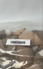 Load image into Gallery viewer, Brown Plush Outfit Hooded Reindeer Costume Blue Eyes Bebe Dolly Doll
