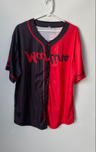 Load image into Gallery viewer, Miami Marlins Mens Red Black Stranger Things Player #86 Baseball Jersey Size L
