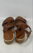 Load image into Gallery viewer, Marc Fisher Womens Grandie Brown Open Toe Platform Sandals Size 8M
