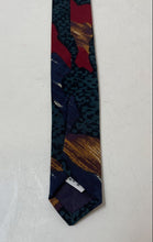 Load image into Gallery viewer, Salvatori Mens Green Printed Adjustable Pointed Tie
