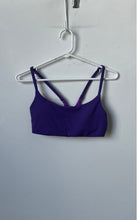 Load image into Gallery viewer, Lululemon Womens Dark Purple Sleeveless Activewear Pullover Sports Bra Size 8

