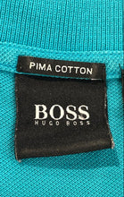 Load image into Gallery viewer, Hugo Boss Mens Blue Cotton Short Sleeve Collared Golf Polo Shirt Size XL
