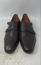 Load image into Gallery viewer, Carlos By Carlos Santana Mens Brown Buckle Double Monk Strap Dress Shoes Size 11
