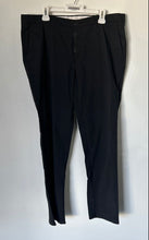 Load image into Gallery viewer, Calvin Klein Mens Black Flat Front Pockets Straight Leg Chino Pants Size W38/32L
