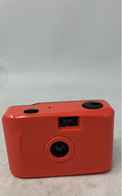 Load image into Gallery viewer, Up-Tech Peach Black Built-In Flash Auto Photo Film Camera Not Tested
