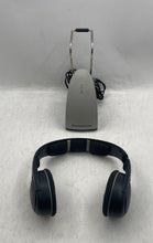 Load image into Gallery viewer, Sennheiser HDR120 Black Portable Wireless Headphones With Charging Base Untested
