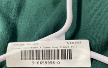 Load image into Gallery viewer, Michael Kors Womens Green Long Sleeve Round Neck Pullover Sweater Size M
