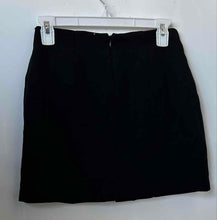 Load image into Gallery viewer, Forever 21 Womens Black Back Zip Button Front Short Mini Skirt Size Small
