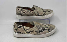Load image into Gallery viewer, Steve Madden Womens Green Animal Print Slip-On Sneakers Shoes Size 9M
