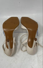 Load image into Gallery viewer, Zara Womens White Open Toe Stiletto Heel Ankle Strap Sandals Size EUR 37
