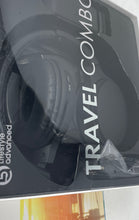 Load image into Gallery viewer, Lifestyle Advanced Black Travel Combo Headphones With Accessories Factory Sealed
