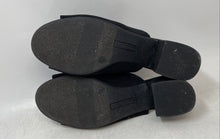 Load image into Gallery viewer, Christian Siriano Womens Black Open Toe Slip-On Block Slide Sandals Size 8
