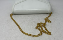 Load image into Gallery viewer, Unbranded Womens White Inner Pockets Chain Strap Shoulder Handbag
