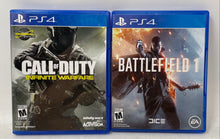 Load image into Gallery viewer, Lot Of 2 Pcs Assorted Sony PlayStation 4 Mixed Variety ESRB Rated Video Games
