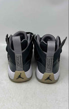 Load image into Gallery viewer, Nike Womens Jumpman Two Trey Black Gray White Lace-Up Basketball Shoes Size 6.5
