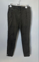Load image into Gallery viewer, Banana Republic Womens Green Denim Dark Wash Ankle Zip Skinny Leg Jeans Size 2
