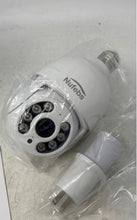 Load image into Gallery viewer, Nufebs Q05 White Wi-Fi Auto Tracking Night Vision Security Camera Not Tested

