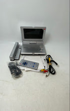 Load image into Gallery viewer, Polaroid PDM-0722 Silver Portable DVD Player With Accessories Untested
