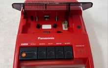 Load image into Gallery viewer, Panasonic Auto Stop IC Model RQ-44A Red Personal Cassette Player Untested
