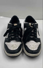 Load image into Gallery viewer, Nike Boys Dunk Low CW1590-100 White Black Lace-Up Low Top Sneaker Shoes Size 6Y

