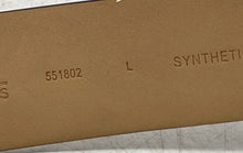 Load image into Gallery viewer, Michael Kors Womens 551802 Beige Signature Print Adjustable Waist Belt Size L
