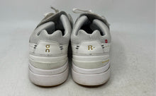 Load image into Gallery viewer, On Mens The Roger Centre Court Gray White Leather Lace-Up Sneaker Shoes Size 7.5
