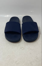 Load image into Gallery viewer, LuLulemon Mens Restfeel Navy Blue Open Toe Slip-On Slide Sandals Size 8
