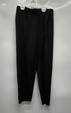 Load image into Gallery viewer, Massimo Dutti Womens Black Pleated Front Straight Leg Dress Pants Size 4
