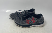 Load image into Gallery viewer, Under Armour Kids Gray Round Toe Low Top Lace-Up Sneaker Shoes Size 4.5Y
