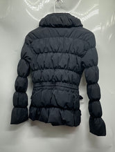 Load image into Gallery viewer, Zara Basic Womens Black Long Sleeve Collared Pockets Full-Zip Puffer Jacket Sz S
