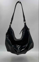 Load image into Gallery viewer, Authentic Simple Vera Wang Womens Black Faux Leather Inner Pocket Hobo Handbag
