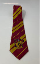 Load image into Gallery viewer, Warner Bros. Mens Multicolor Striped Harry Potter Gryffindor Pointed Tie
