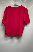 Load image into Gallery viewer, Michael Kors Womens Pink Short Sleeve Round Neck Pullover T-Shirt Size L/G
