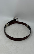 Load image into Gallery viewer, Mens Black Brown Western Gator Embossed Leather Reversible Belt Size L

